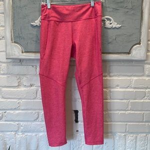 Like-New Outdoor Voices Core 7/8 Pink Leggings M, + Bag